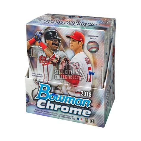 hobby box steel|bowman chrome baseball hobby box.